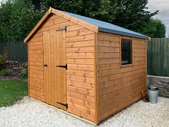 Malvern Bewdley Apex garden shed