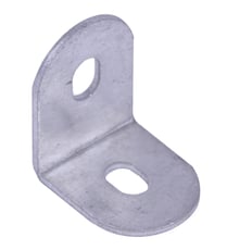 PACK OF 10 L SHAPED BRACKETS WITH CROP HEADED BOLTS
