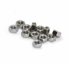 12 x Stainless steel nuts for M6 bolts 02-1744