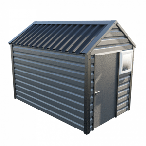 Lifelong Apex Shed 6ft wide x 10ft in Anthracite