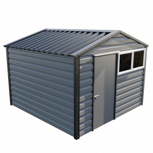 Lifelong Apex Shed 10ft wide x 10ft in Anthracite