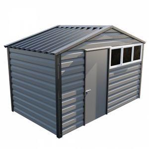 Lifelong Apex Shed 12ft wide x 7ft in Anthracite
