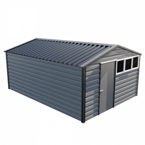 Lifelong Apex Shed 12ft wide x 17ft in Anthracite