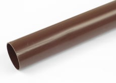 2" (50mm) Brown downpipe 57" (1447mm) long