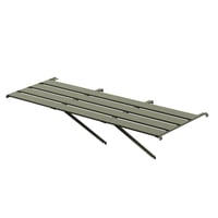 4 slat (25") wide Aluminium Staging (Moss) 6ft
