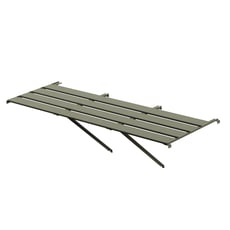 4 slat (25") wide Aluminium Staging (Moss) 10ft