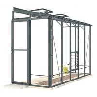 Lean-To 4ft5 x 10ft8 Anthracite