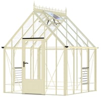 Robinsons Victorian Ratcliffe greenhouse in Ivory