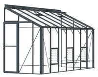 Lean-To 5ft4 x 14ft9 Anthracite