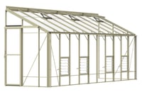 Lean-To 5ft4 x 28ft10 Ivory