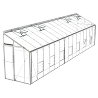Lean-To 5ft4 x 30ft10 Mill