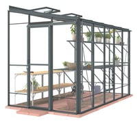 Lean-To 6ft5 x 10ft8 Anthracite