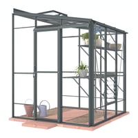 Lean-To 6ft5 x 6ft7 Anthracite