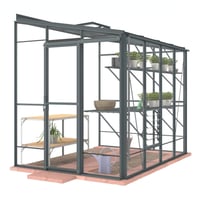 Lean-To 6ft5 x 8ft8 Anthracite