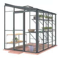 Lean-To 6ft5 x 8ft8 Anthracite