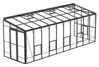 Lean-To 6ft5 x 22 Anthracite