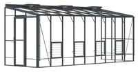 Lean-To 6ft5 x 18ft9 Anthracite