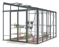 Lean-To 8ft5 x 10ft8 Anthracite