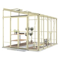 Lean-To 8ft5 x 10ft8 Ivory
