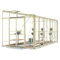 Lean-To 8ft5 x 14ft9 Ivory