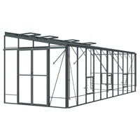 Lean-To 8ft5 x 22ft10 Anthracite
