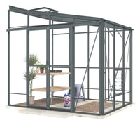 Lean-To 8ft5 x 6ft7 Anthracite