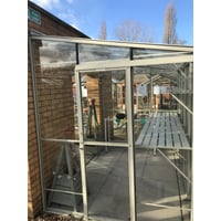 Robinsons Lean-To 6ft5 x 8ft7 Pastel Sage *Ultimate Package* (Huntingdon Ex-Display, SM773)