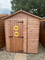 Shedfast 6x8 Apex shed (Warrington Ex-Display, SM4968)