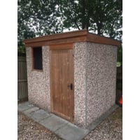 Lidget Compton Pent Shed 8x6
Guttering
Sand & Cement Fillet (Milngavie Ex-Display, SM2880)