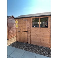 Shedfast 6x8 Apex shed (Staines Ex-Display, SM4844)