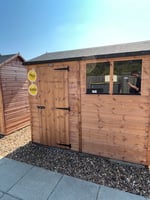 Shedfast 6x8 Apex shed (Staines Ex-Display, SM4844)