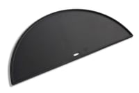 Half moon cast iron two sided griddle for 24” Kamado