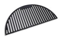 Half moon cast Iron Grill with holes for 18” Kamado