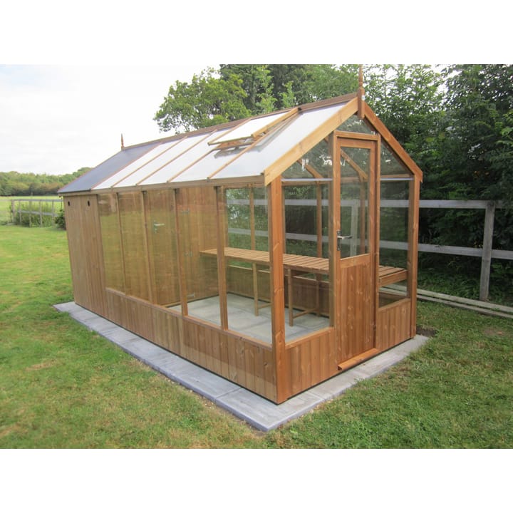 Photo shows optional 4ft combi shed