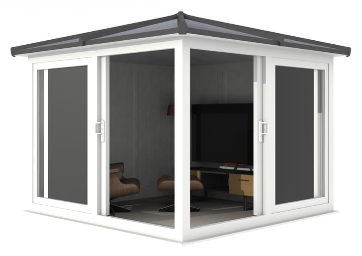 All Nordic Madisons have two large sliding door to the front adjacent sections, providing easy access to the building.