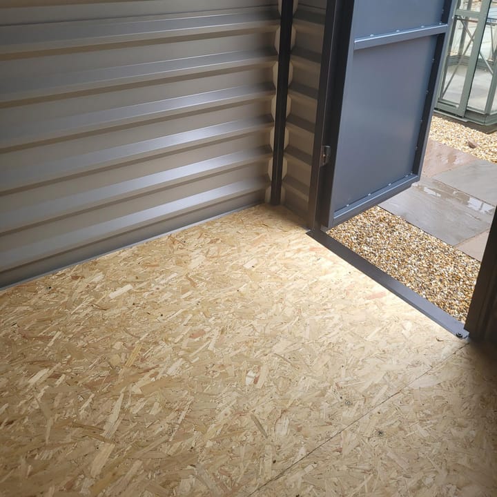 An 18mm OSB timber floor is included as standard.