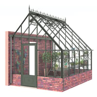 Robinsons Roydon Old Cottage Green 9ft7in x 12ft8in