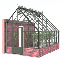 Robinsons Roydon Old Cottage Green 9ft7in x 14ft8in
