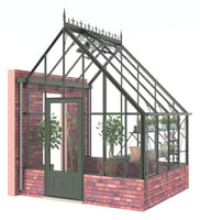 Robinsons Roydon Old Cottage Green 9ft7in x 8ft7in