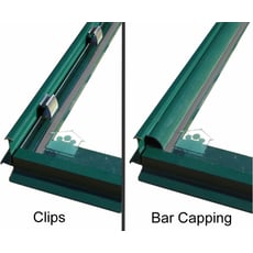 Bar Capping set (Green) for MLT Green 4ft