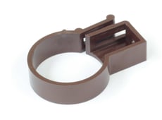 Downpipe bracket for 2" (50mm) Brown downpipe