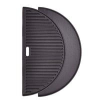 Cast Iron Half moon reversible griddle for the 24" Big Joe