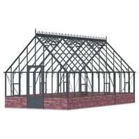 Robinsons Roedean Dwarf Wall Anthracite 11'7" x 24ft8