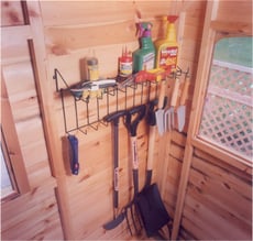 Tool rack and shelf