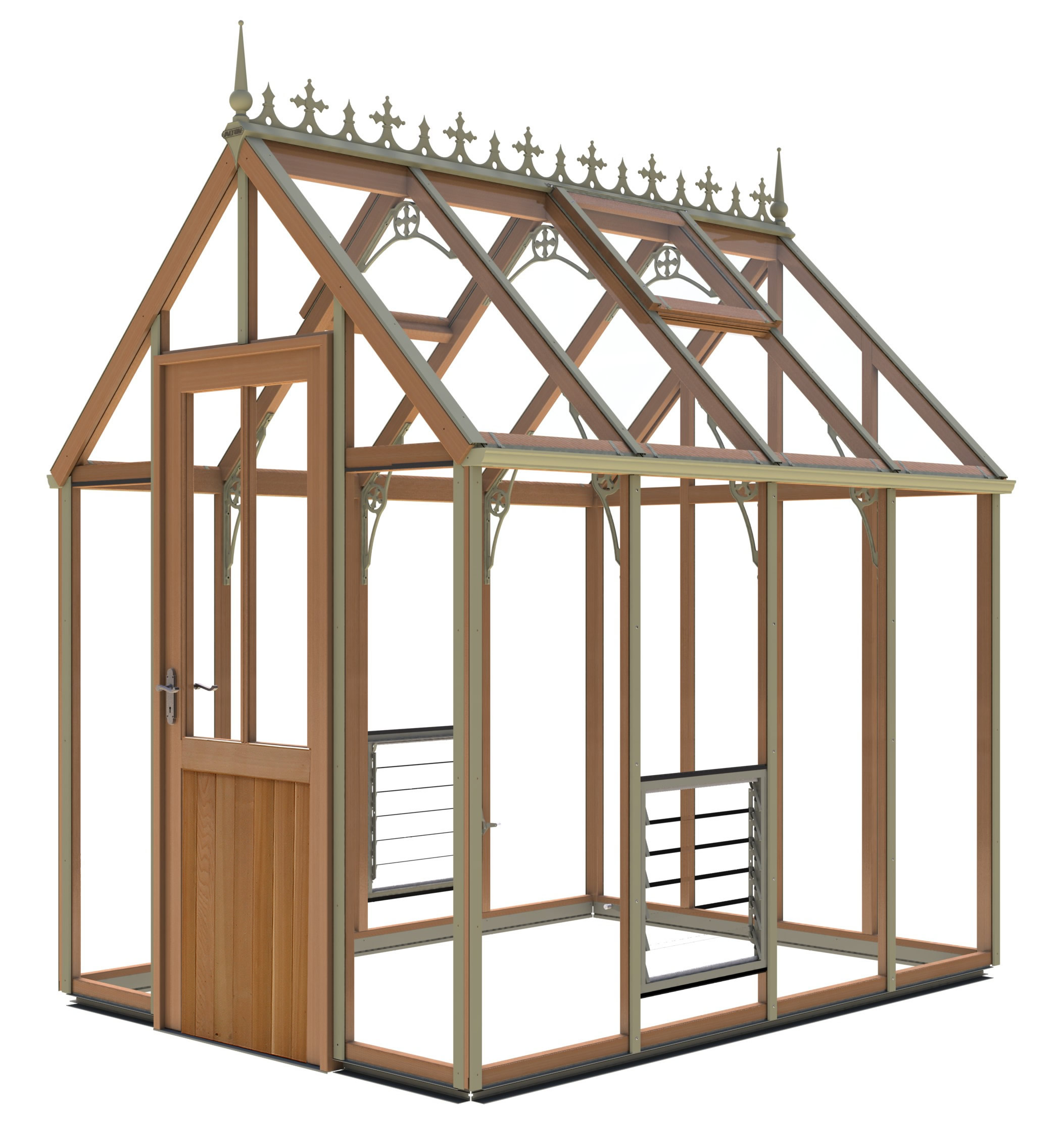 Alton Smallwood Victorian(glass-to-ground)Greenhouse